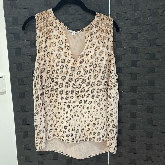 Joie animal print blouse silk - Picture 7 of 9